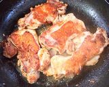 塩レモンのチキンソテー&白ワインソース作り方5写真