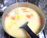 簡単☆野菜だけのシチューさつまいも入り作り方6写真