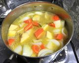 簡単☆野菜だけのシチューさつまいも入り作り方3写真