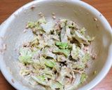 キャベツとシーチキンのサラダ作り方3写真
