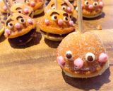 簡単♥鈴カステラdeカレーパンマン作り方5写真