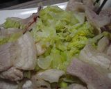 茹で豚♪たっぷりキャベツと一緒に作り方4写真