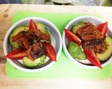 簡単♪鯖味噌缶でアボトマココットカマン♪作り方9写真