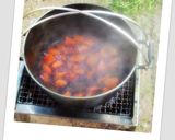 キャンプの定番！煮込みハンバーグ作り方3写真