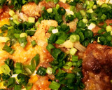 鶏の唐揚げ残りで美味しい卵とじ作り方7写真