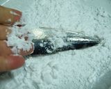 カラッと揚げサンマのネギトマあんかけ作り方2写真