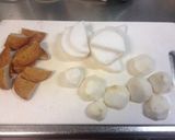 里芋と大根とさつま揚げの煮物作り方4写真