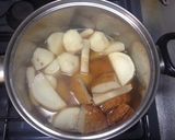 里芋と大根とさつま揚げの煮物作り方8写真