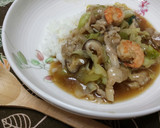 ♡ 次の日はクリーム煮で♡簡単中華丼作り方6写真