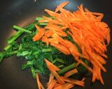 なばなの炒め物作り方6写真