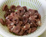 ハツの入った野菜炒め作り方1写真