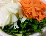 ハツの入った野菜炒め作り方3写真