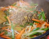 ハツの入った野菜炒め作り方7写真