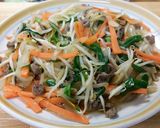 ハツの入った野菜炒め作り方9写真