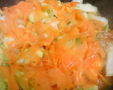 にんじん麺と豚肉と白菜の炒め物作り方5写真