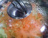 にんじん麺と豚肉と白菜の炒め物作り方7写真