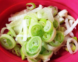 とろとろネギの納豆ご飯作り方1写真