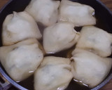 ひき肉とチーズとほうれん草の巾着作り方5写真