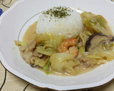 ♡ 次の日はクリーム煮で♡簡単中華丼作り方7写真