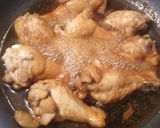 簡単うまっ♡にんにく入り手羽元の甘辛煮♡作り方5写真