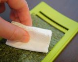 おむすびが崩れない噛み切りやすい海苔作り方4写真