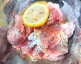 塩レモンのチキンソテー&白ワインソース作り方2写真