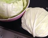 キャベツでキャベツ ひき肉包み〜作り方3写真