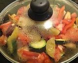 塩レモン入り鶏と野菜のモロッコ風作り方6写真
