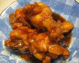 超簡単♪鶏手羽のオレンジ醤油煮込み作り方9写真