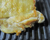 鶏のごま油ダレと乗っけてゆず×ネギがけ♪作り方3写真