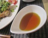 鶏のごま油ダレと乗っけてゆず×ネギがけ♪作り方5写真