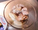 鮭の中骨を、甘糀マヨで味付け♫作り方2写真