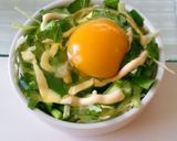ココットカマン☆朝食バランス卵作り方3写真