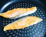 【 フライパンで鮭の塩焼き♪】作り方4写真