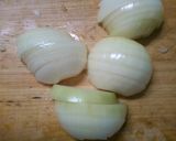 かぼちゃ ベーコン 玉ねぎの シチュー♡作り方1写真
