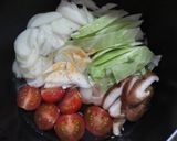 キャベツのカレー風味ミネストローネ風作り方2写真