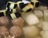 ほっこり♪冬瓜と肉団子のトロトロ煮込み作り方2写真