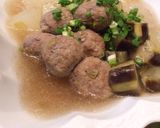 ほっこり♪冬瓜と肉団子のトロトロ煮込み作り方3写真