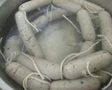 ジェノベーゼソースで✿手作りウインナー作り方16写真