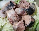 白菜とサバ缶煮込み作り方2写真