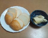 コストコ ディナーロールでパンケーキ風作り方1写真