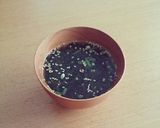 即席！韓国のりと梅干しのスープ作り方4写真