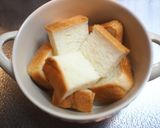 シナモン風味♡バナナパンプディング作り方1写真