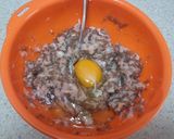 鶏ミンチと糸コンの袋煮作り方2写真