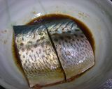 お弁当（94）ごま味さば作り方1写真