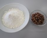 郷土の味☆豆入りうす焼き作り方1写真