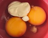 ふわふわ卵と青梗菜の中華マヨ炒め作り方3写真