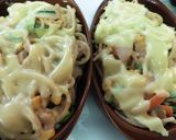 鮭とほうれん草のスパゲッティグラタン作り方7写真
