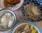 とっても簡単★もやしの白だし炒め作り方1写真