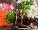 キクラゲ入り白菜の中華炒め作り方1写真